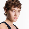 Louis Vuitton Silver-Tone Double Hoop Earrings - album image 1