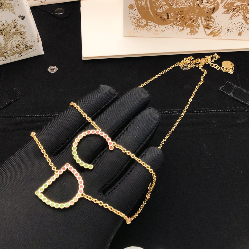 Dior Large Vertical CD Pendant Necklace - product image 4