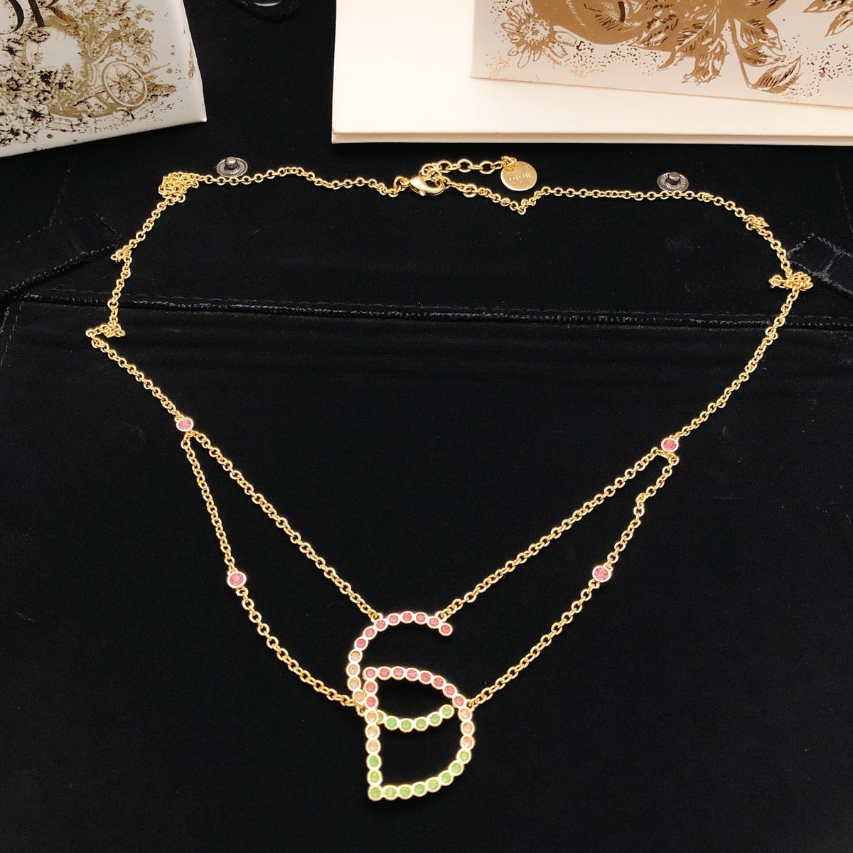 Dior Large Vertical CD Pendant Necklace - product image 3