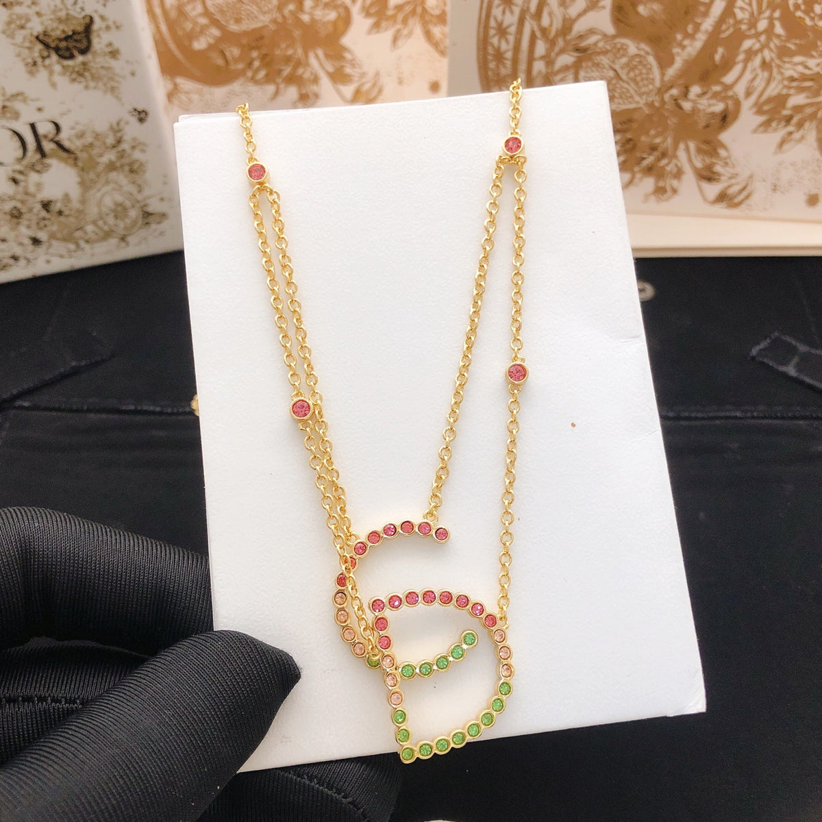 Dior Large Vertical CD Pendant Necklace - product image 5