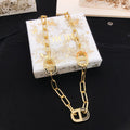 Dior Rectangular-Link CD Necklace - product image 1