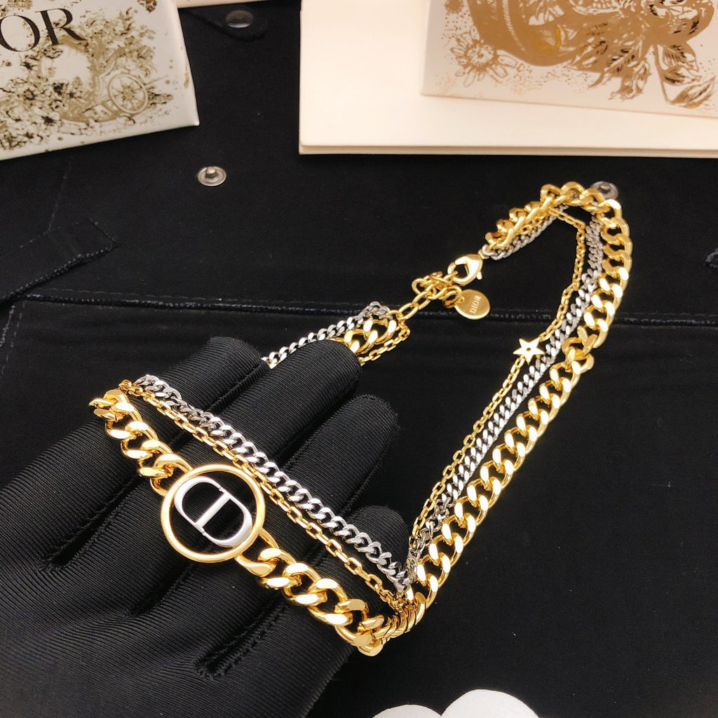 Dior Gold-Tone Double Curb Necklace - product image 4
