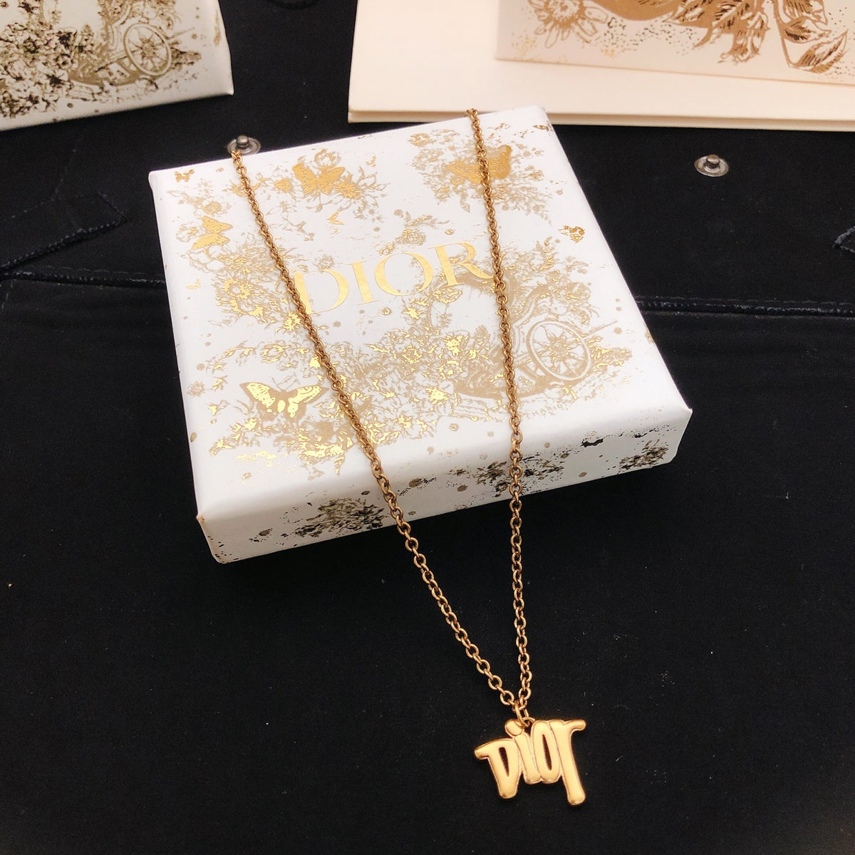 Dior Miss Dior Mini Letter Pendant Necklace - product image 1