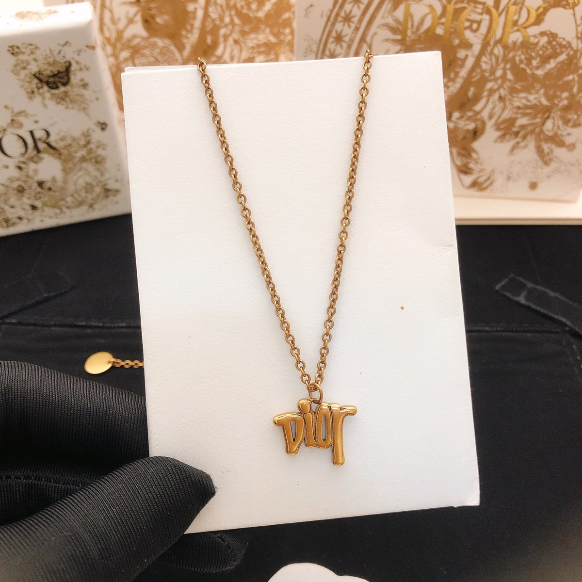 Dior Miss Dior Mini Letter Pendant Necklace - product image 5
