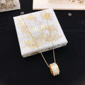 Dior Ribbed Barrel Pendant Necklace - product image 1