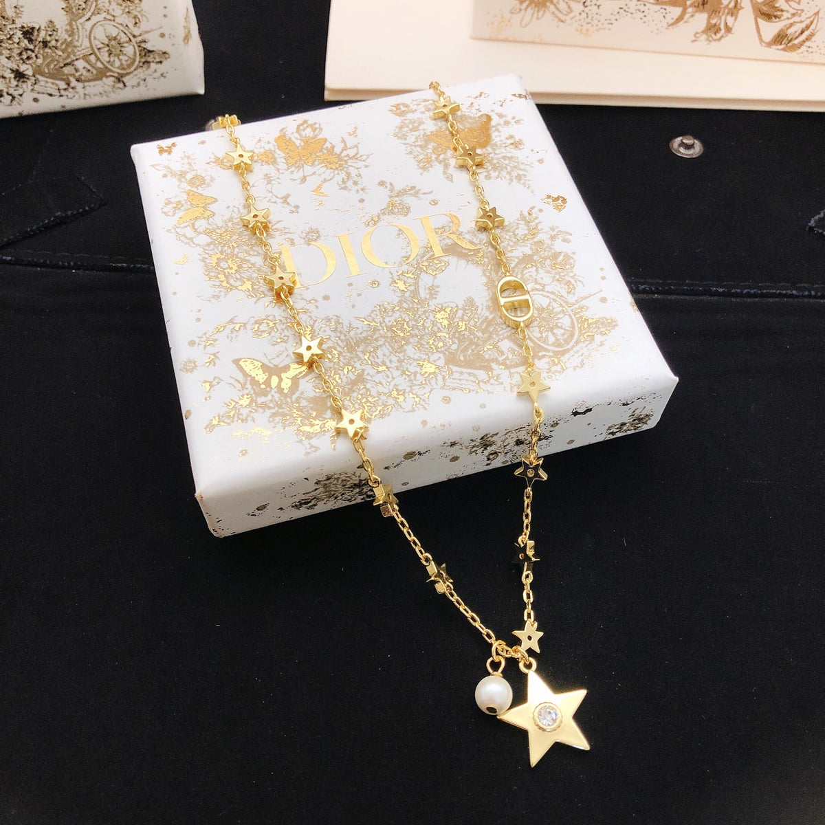 Dior Star and Bead Long Necklace - product image 2
