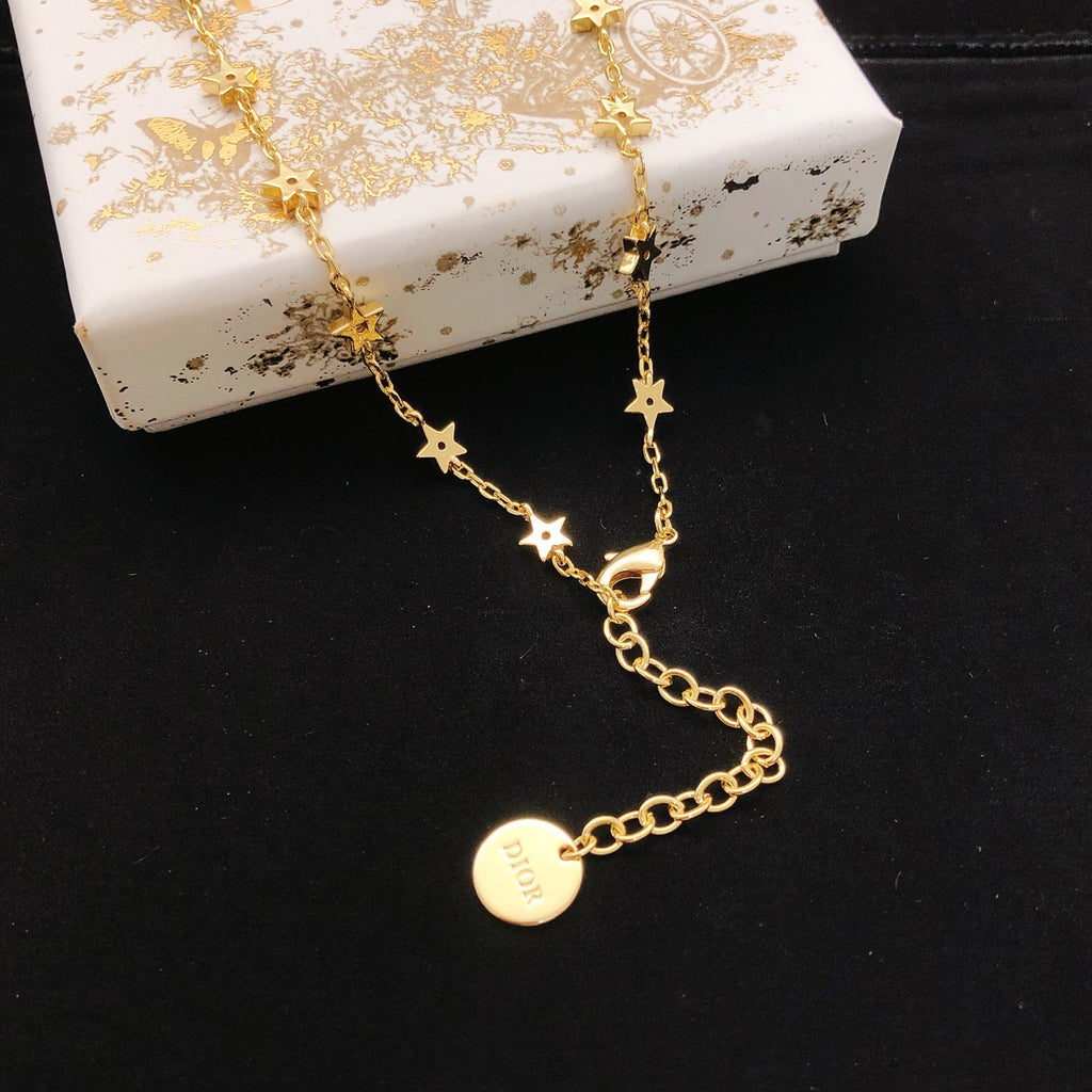 Dior Star and Bead Long Necklace - product image 3