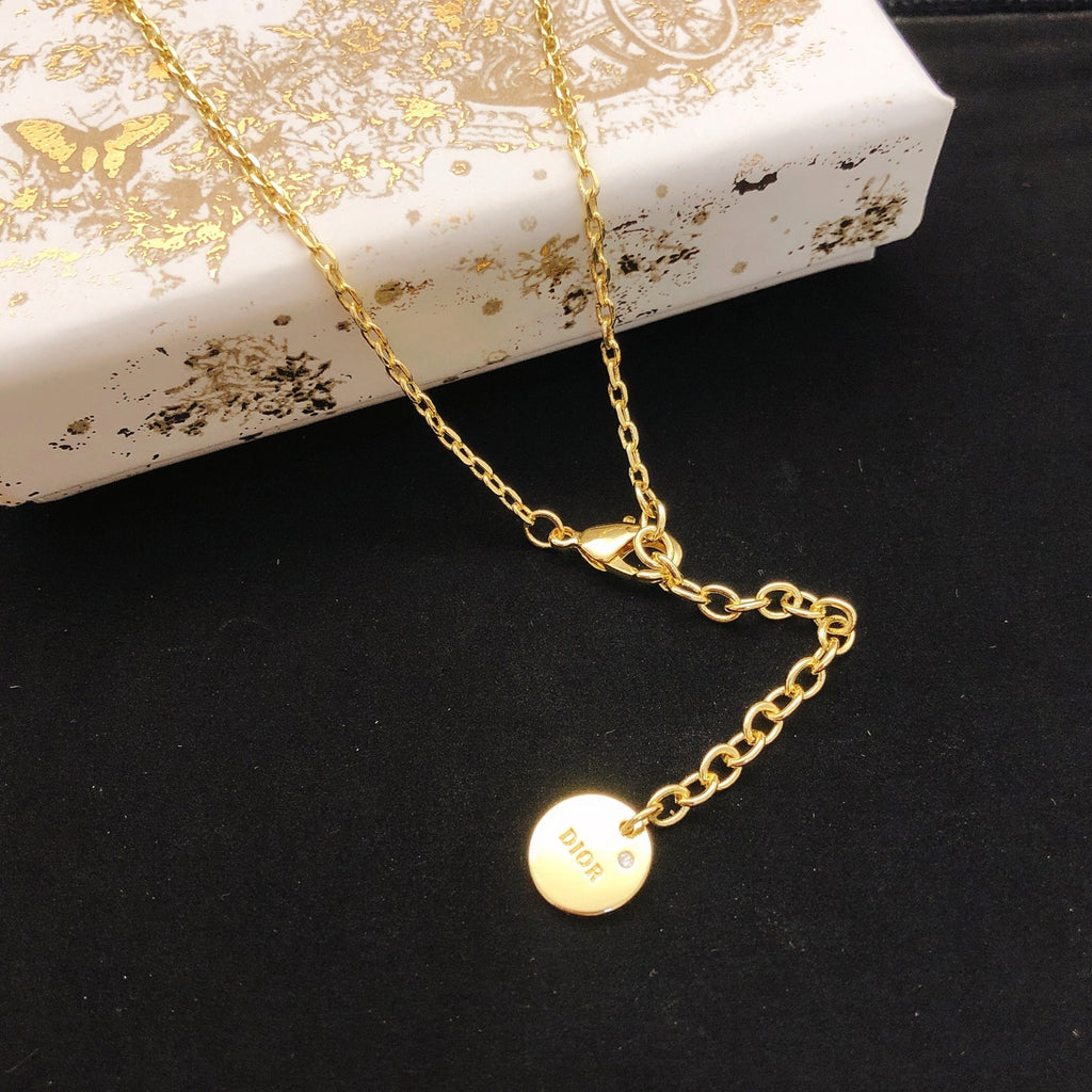 Dior Mini CD Pearl-Look Pendant Necklace - product image 2