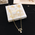 Dior Mini CD Pearl-Look Pendant Necklace - product image 1