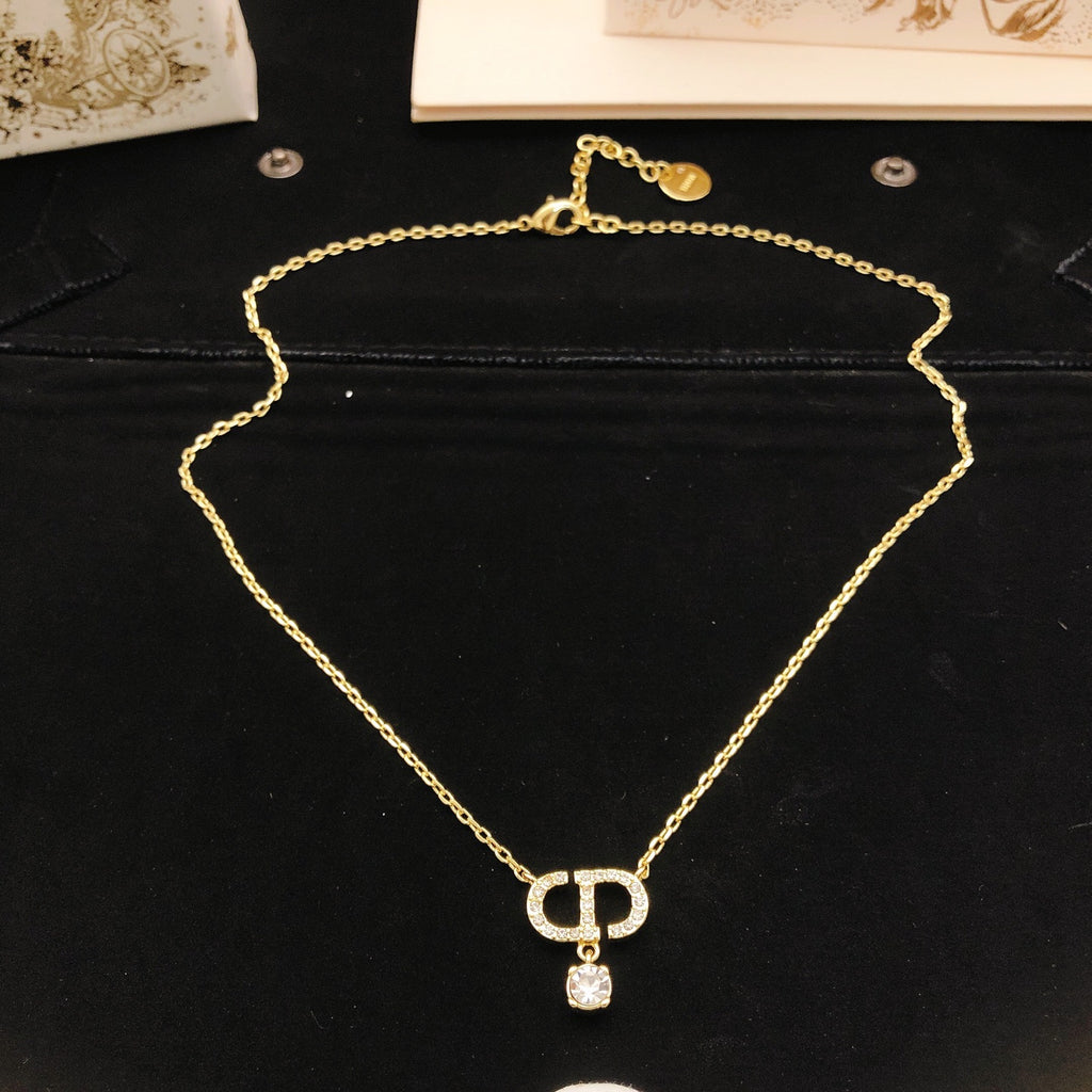 Dior Mini CD Pearl-Look Pendant Necklace - product image 3