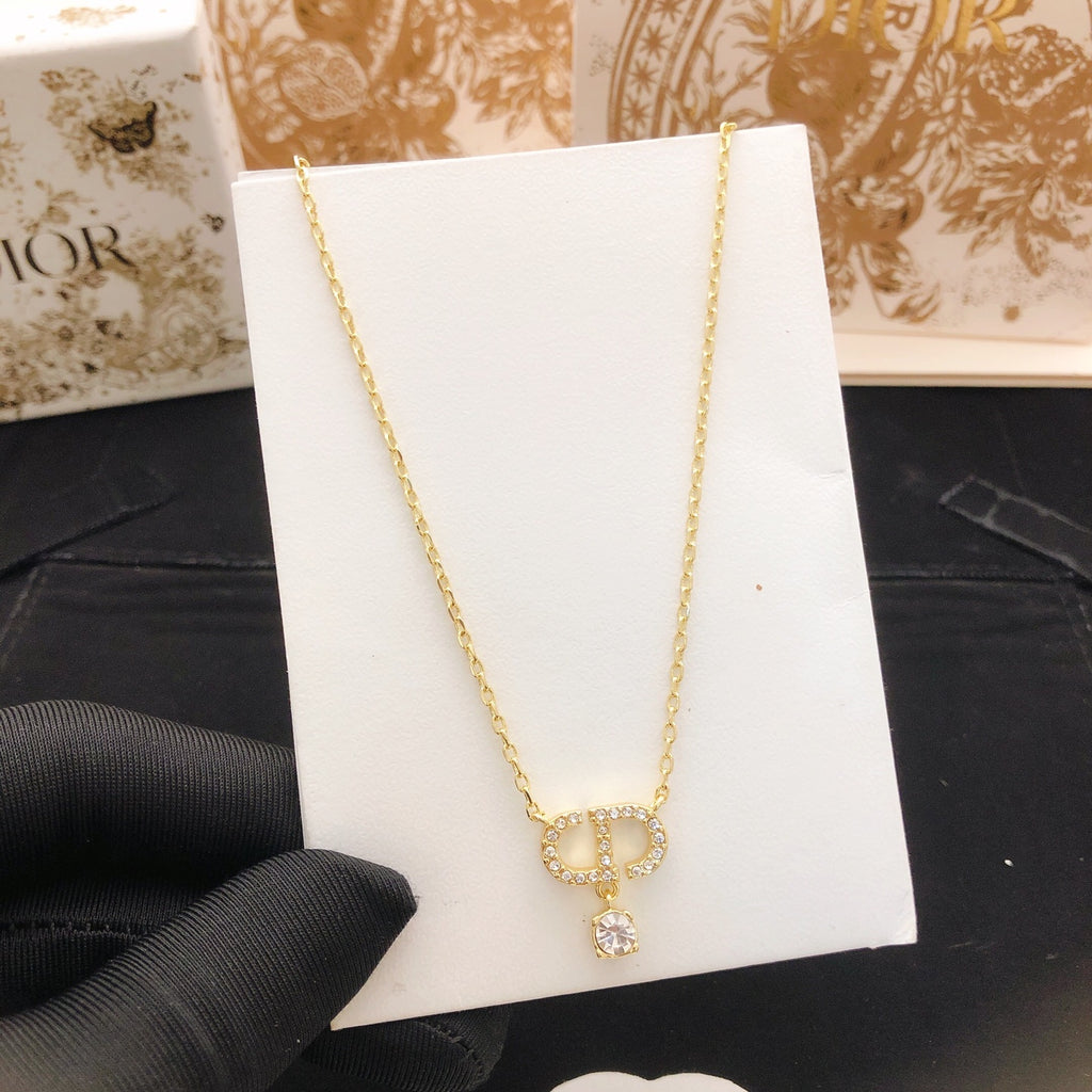 Dior Mini CD Pearl-Look Pendant Necklace - product image 5