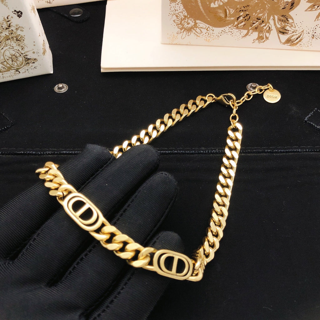 Dior Repeating CD Curb Necklace - product image 4