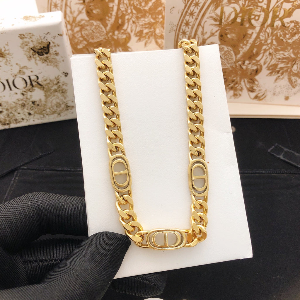 Dior Repeating CD Curb Necklace - product image 5
