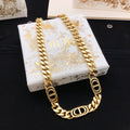 Dior Repeating CD Curb Necklace - product image 1