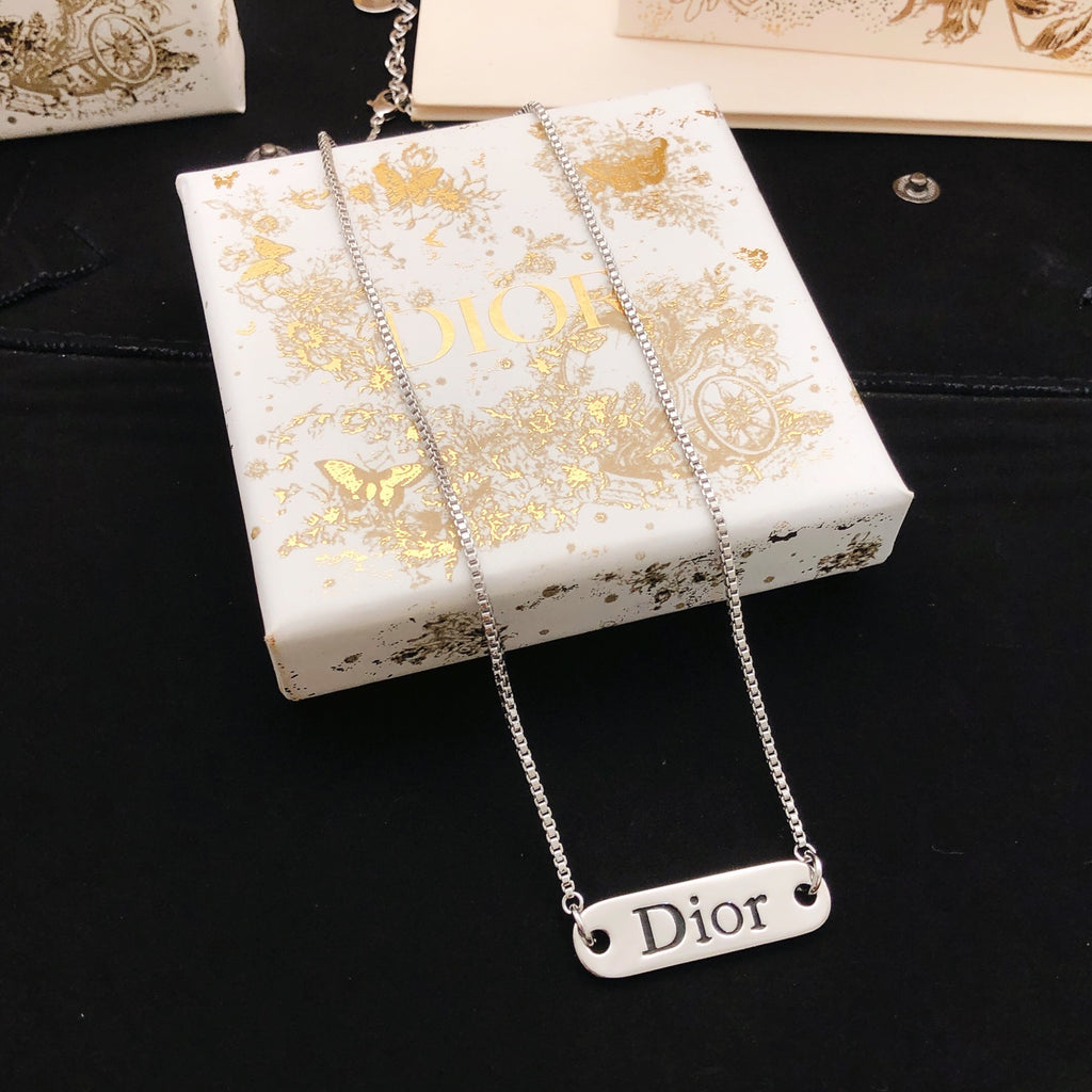 Dior Lettered Capsule Pendant Necklace - product image 1