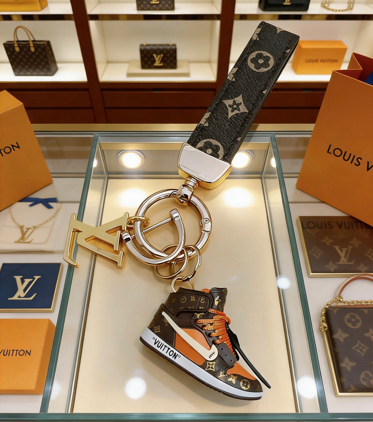 Louis Vuitton Mini Sneaker Keychain - album image 5