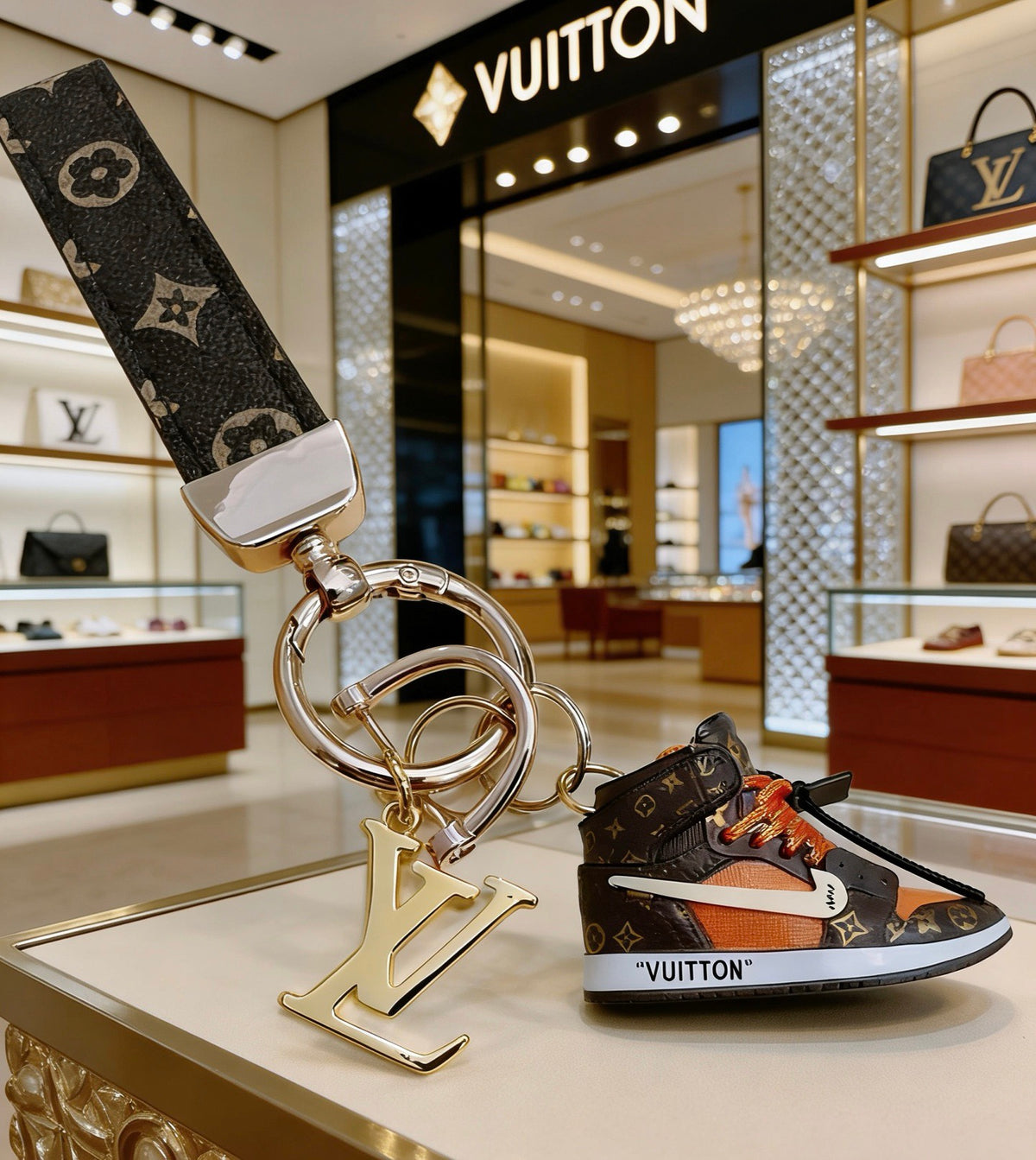 Louis Vuitton Mini Sneaker Keychain - album image 3