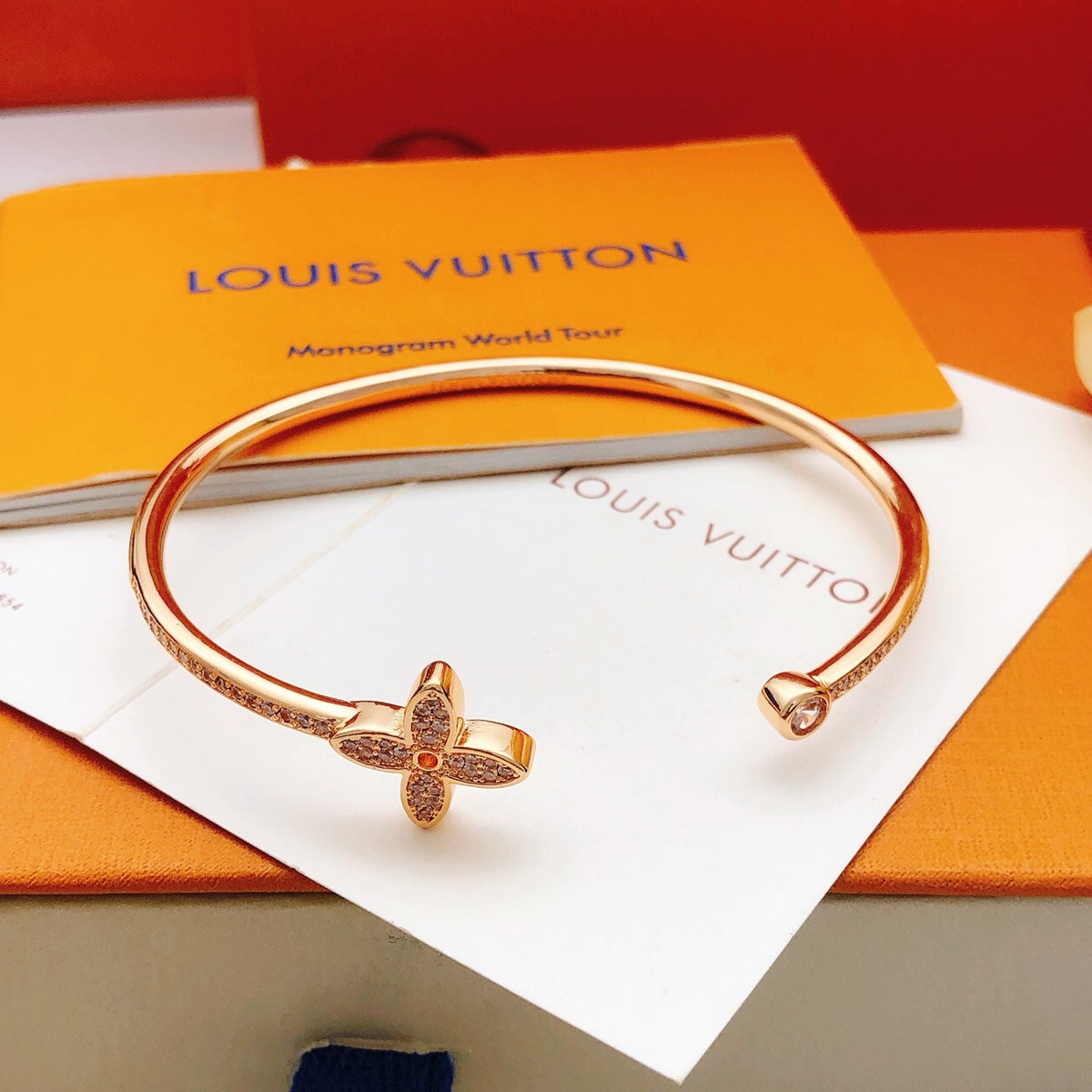 Louis Vuitton Rose Gold-Tone Gold-Tone Bangle - album image 3