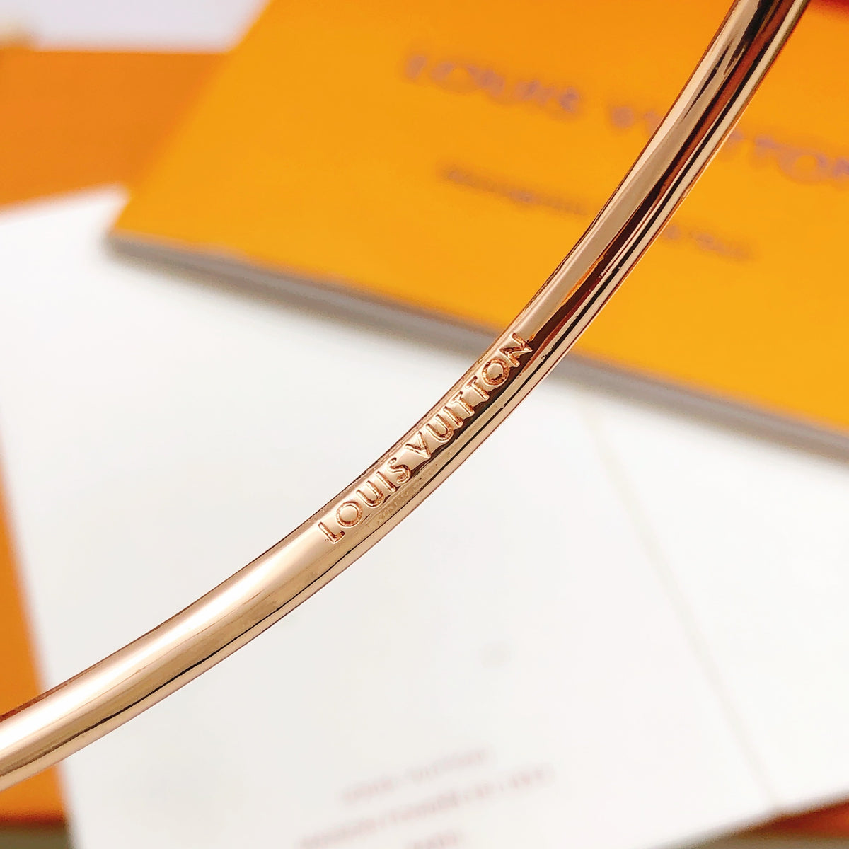 Louis Vuitton Rose Gold-Tone Gold-Tone Bangle - album image 6