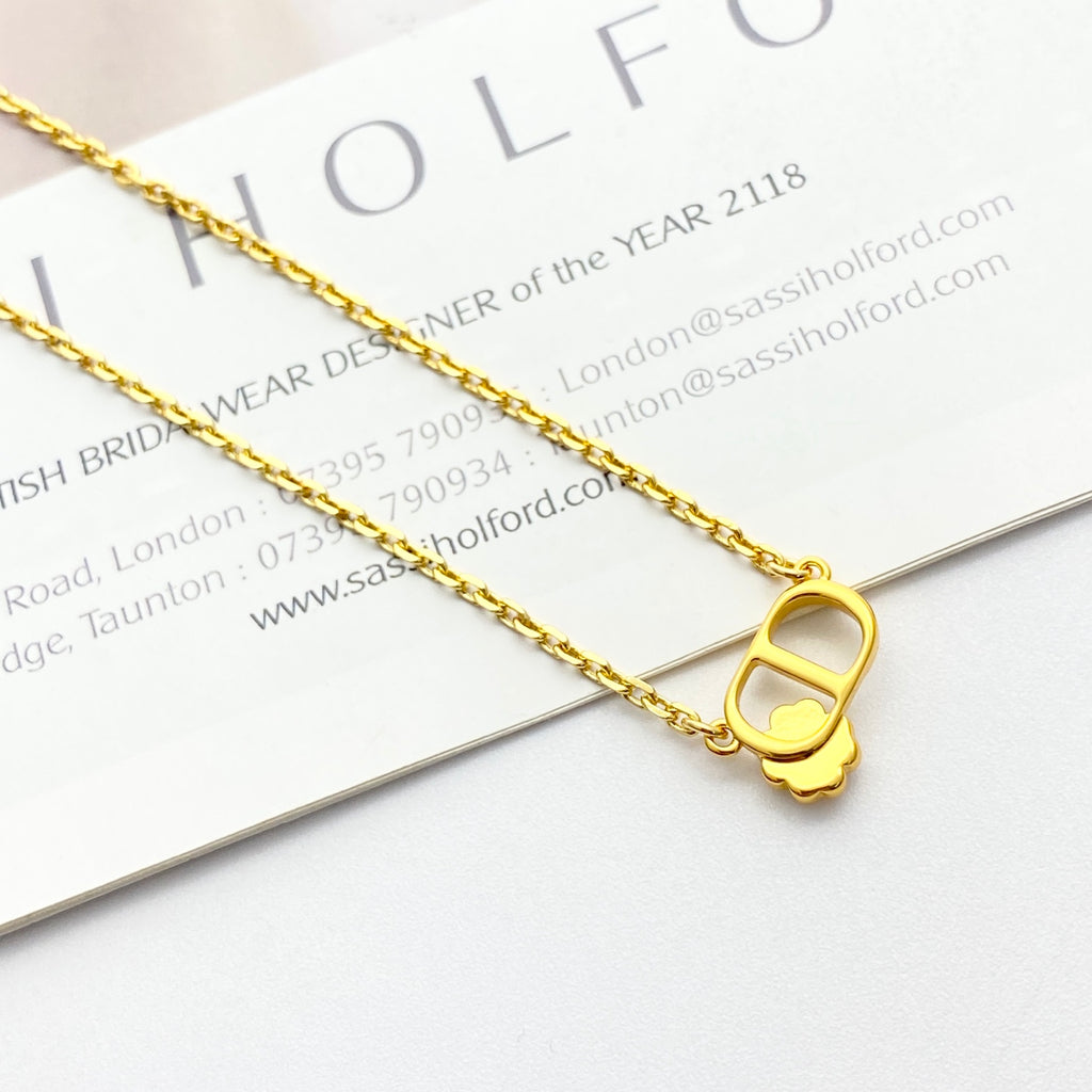 Dior Fine Gold-Tone Horizontal CD Necklace - product image 7