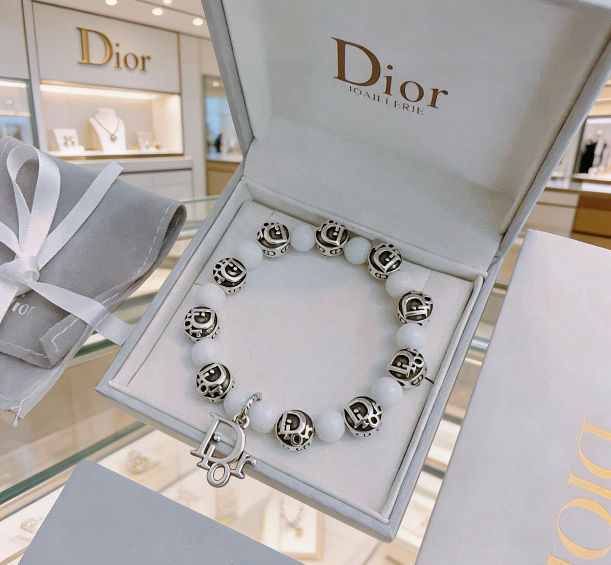 Dior Ornamental Bead Charm Bracelet - product image 3