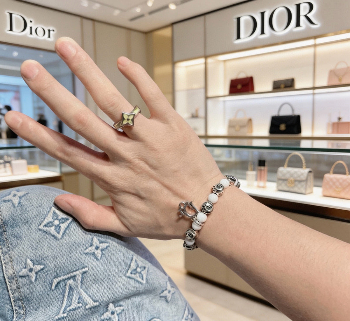 Dior Ornamental Bead Charm Bracelet - product image 2