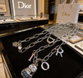 Dior Oversized Letter Charm Necklace - product image 1