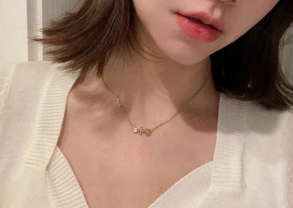 Louis Vuitton LV Letter Necklace - album image 6