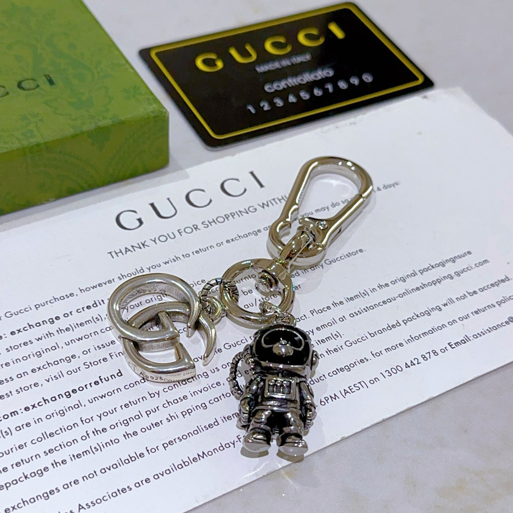 Gucci Anger Forest Interlocking G Key Keychain - album image 4