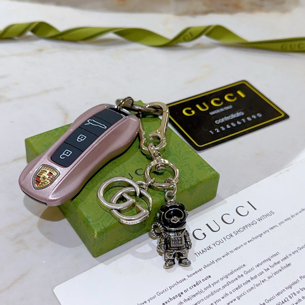 Gucci Anger Forest Interlocking G Key Keychain - album image 3