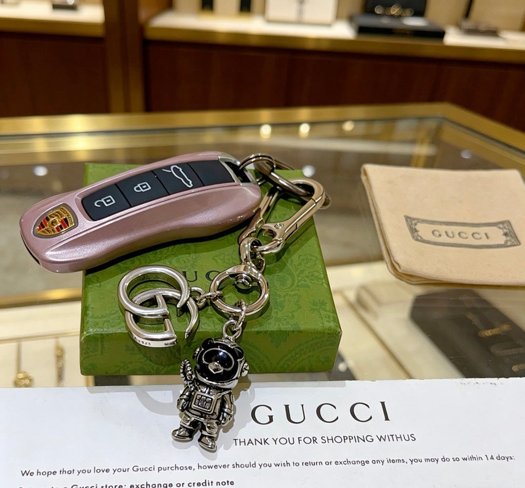 Gucci Anger Forest Interlocking G Key Keychain - album image 5