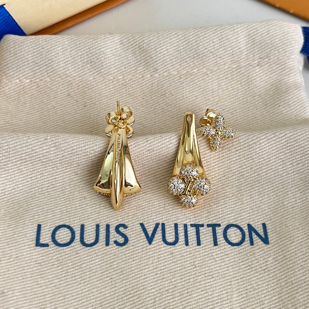 Louis Vuitton Gold-Tone LV Pendant Necklace - album image 6