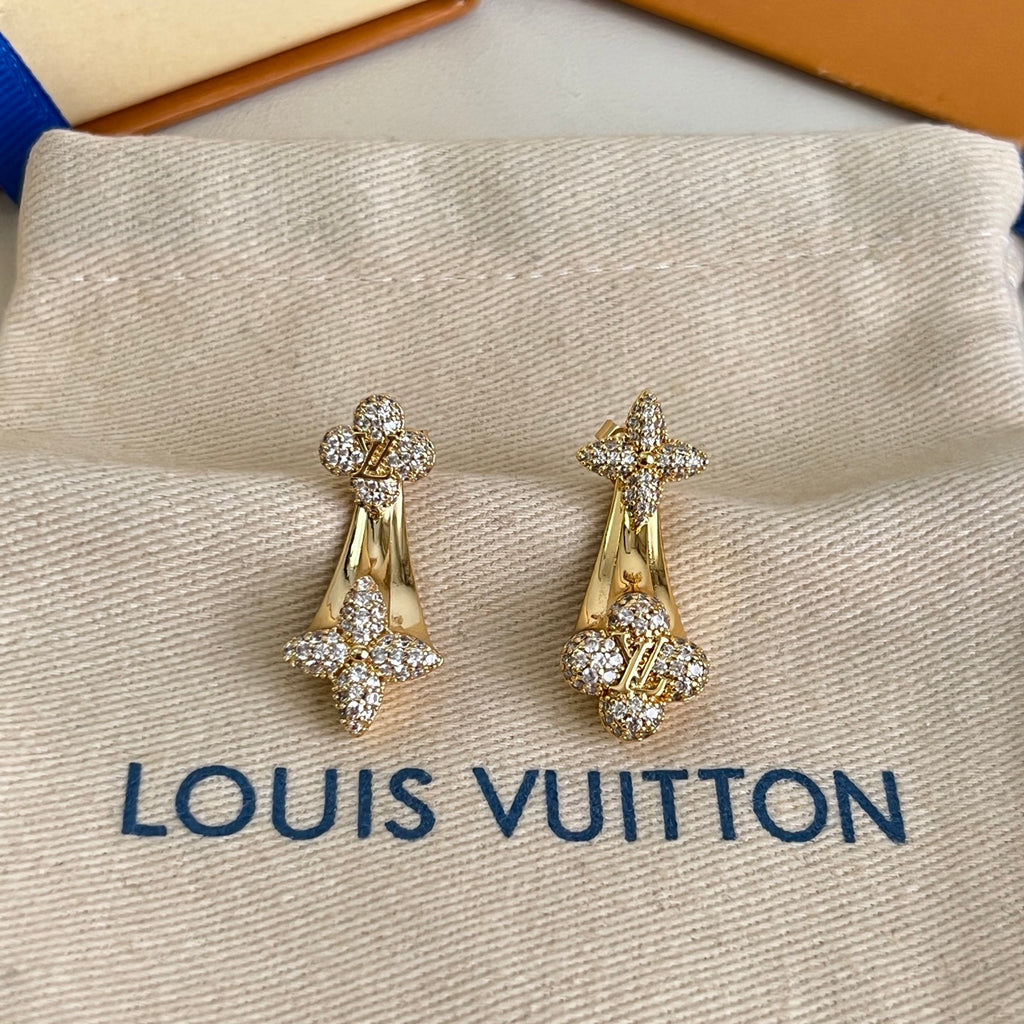 Louis Vuitton Gold-Tone LV Pendant Necklace - album image 3