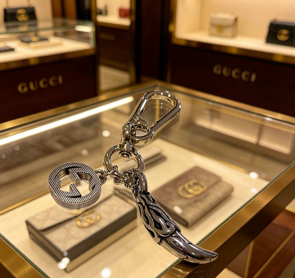 Gucci Anger Forest Interlocking G Key Keychain - album image 6