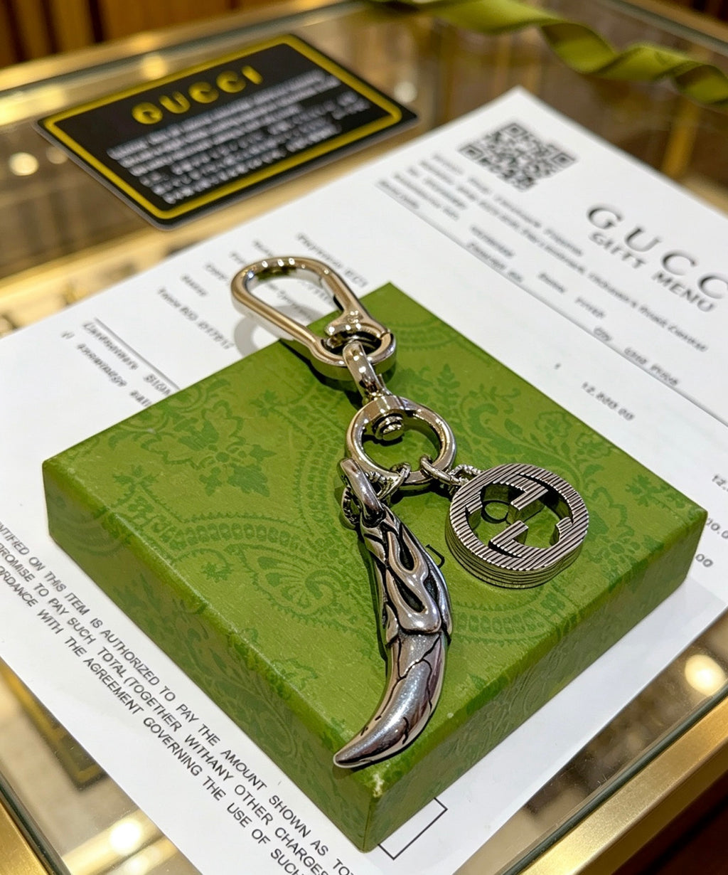 Gucci Anger Forest Interlocking G Key Keychain - album image 4
