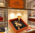 Hermès Gold-Tone Sculptural Charm Keychain - album image 1