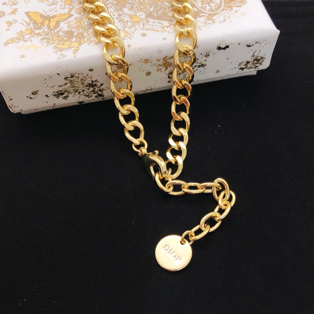 Dior Star Bee Heart and Clover Necklace - product image 2