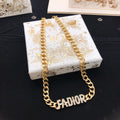 Dior J'Adior Curb-Chain Necklace - product image 1