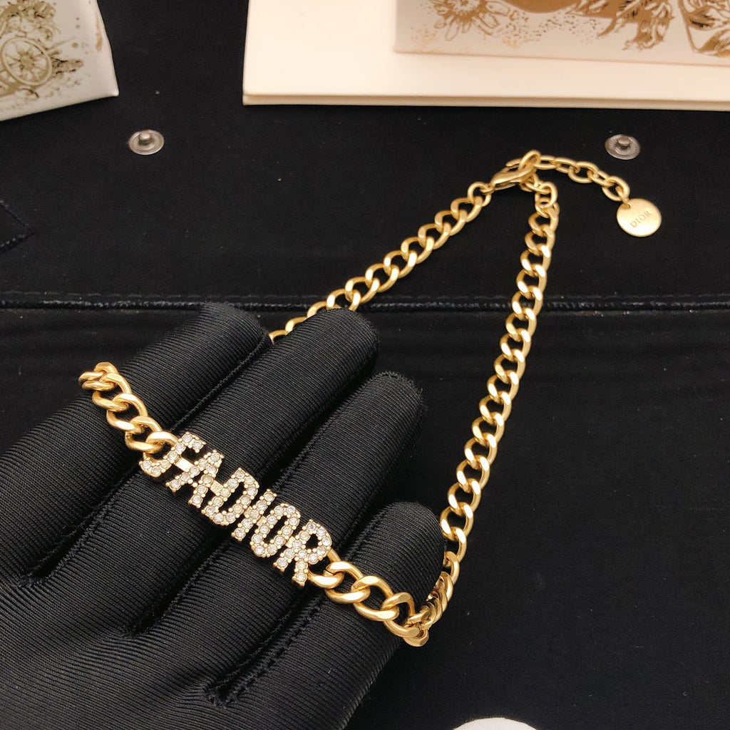 Dior J'Adior Curb-Chain Necklace - product image 4