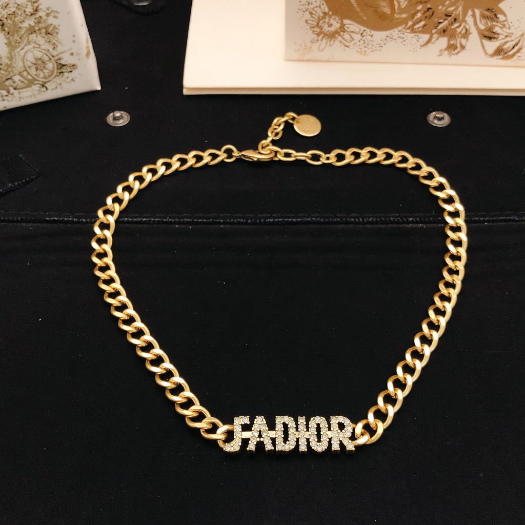 Dior J'Adior Curb-Chain Necklace - product image 3