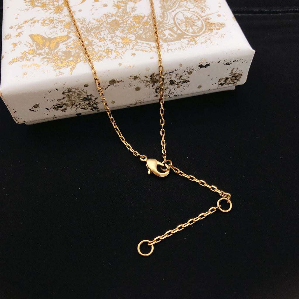 Dior Heart and Star Pendant Necklace - product image 2