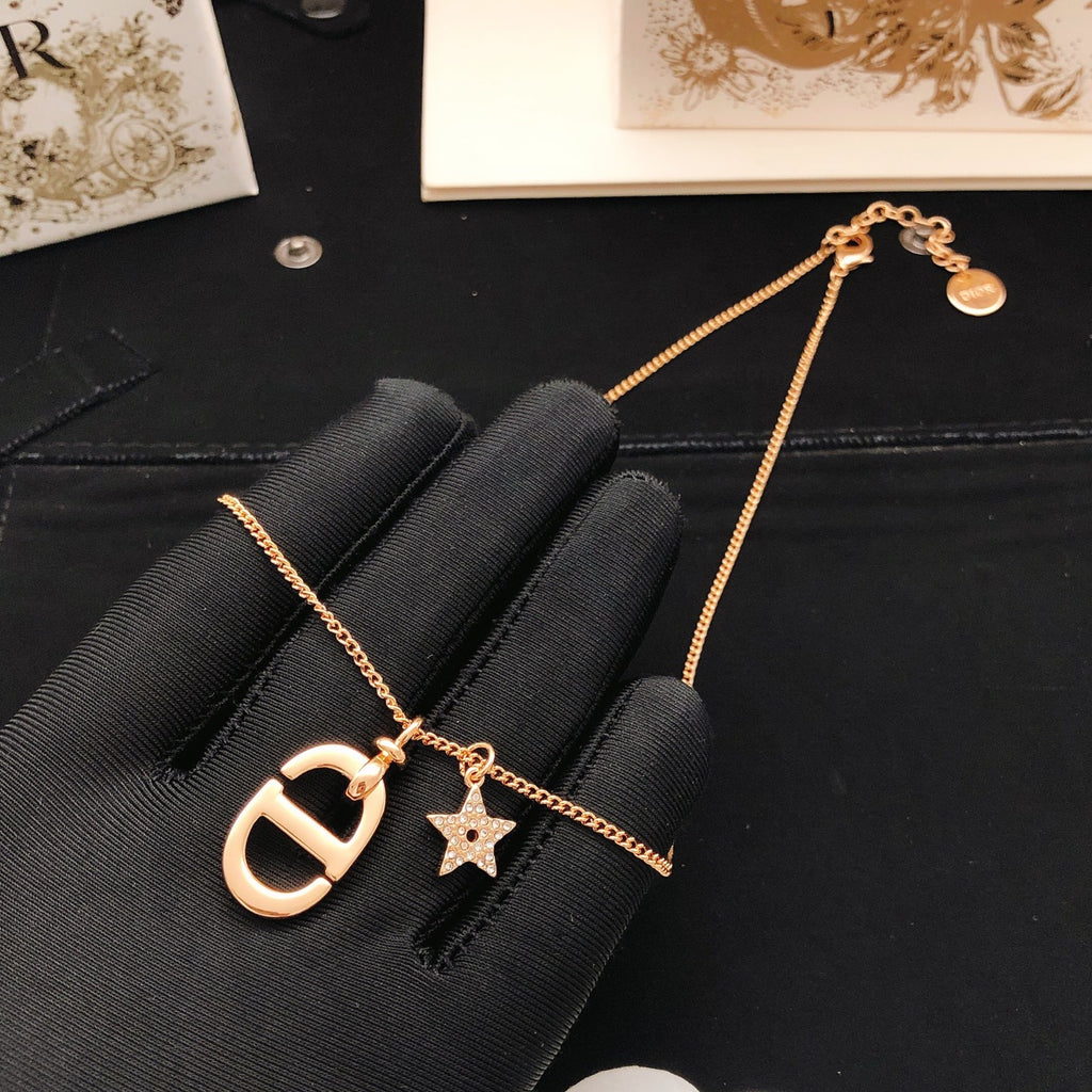 Dior CD Star Charm Necklace - product image 4