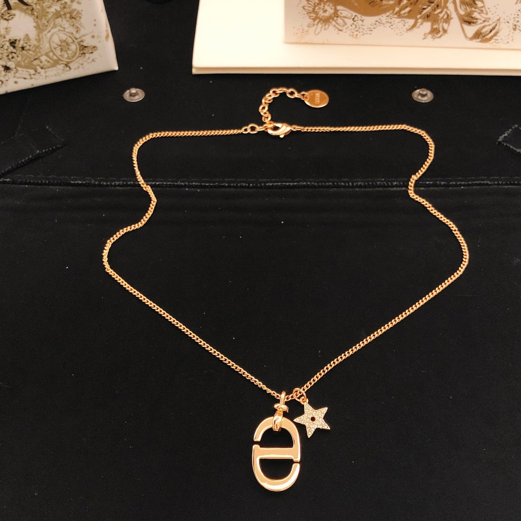 Dior CD Star Charm Necklace - product image 3