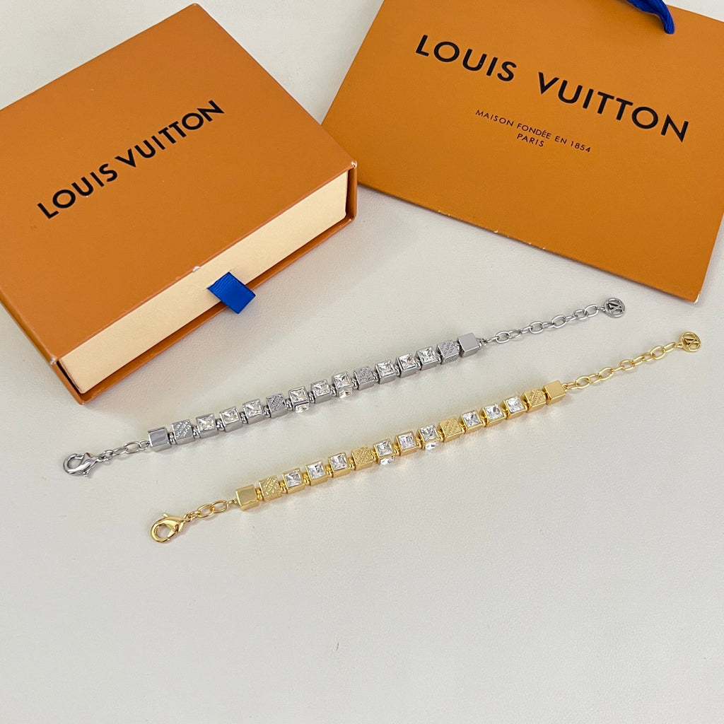 Louis Vuitton Gold-Tone Circular Link Bracelet - album image 2