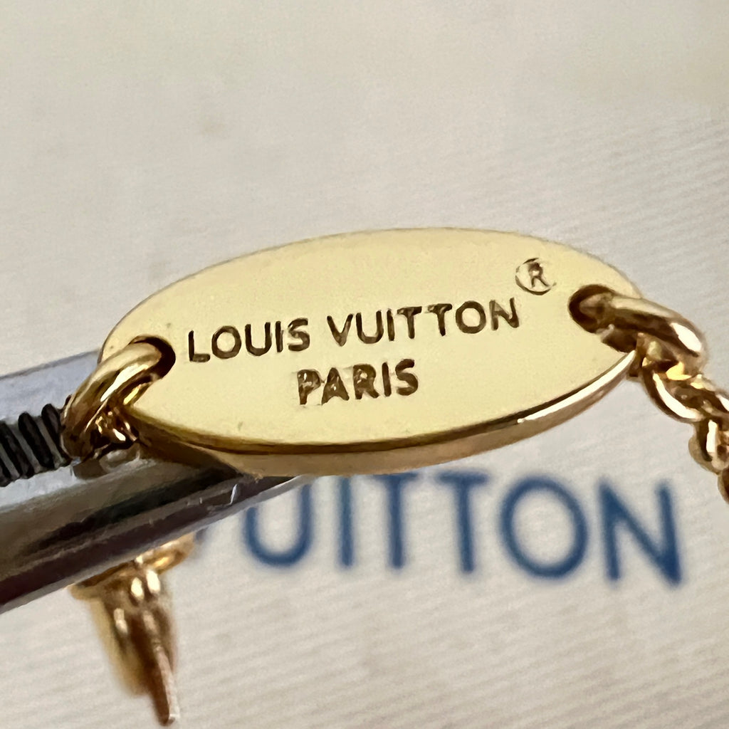 Louis Vuitton Gold-Tone Flower Charm Bracelet - album image 6