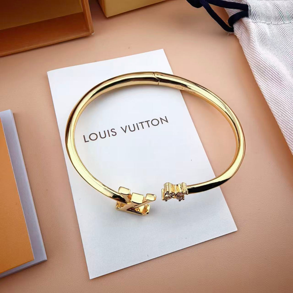 Louis Vuitton LV Letter Open Bangle - album image 4