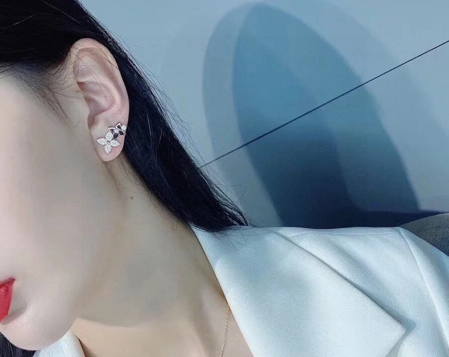 Louis Vuitton LV Letter Stud Earrings - album image 6