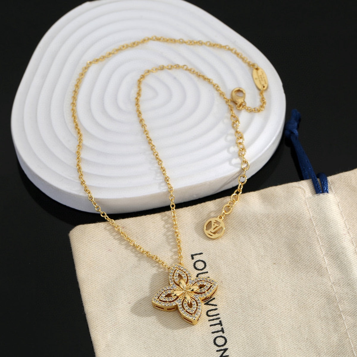 Louis Vuitton LV Letter Necklace - album image 2