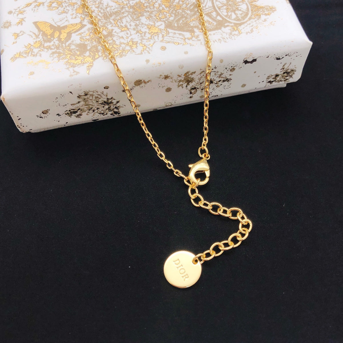 Dior Small Round CD Medallion Necklace - product image 2