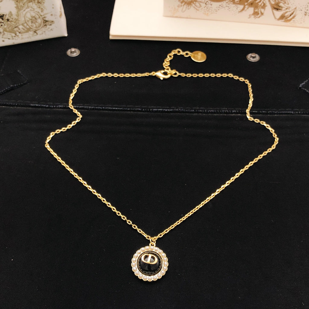 Dior Small Round CD Medallion Necklace - product image 3